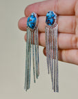 Fringe Love Earrings - High Grade Lavender