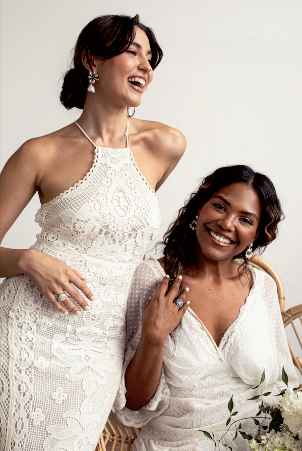 PRE-ORDER Fresh Water Pearl, Flower pot Earrings