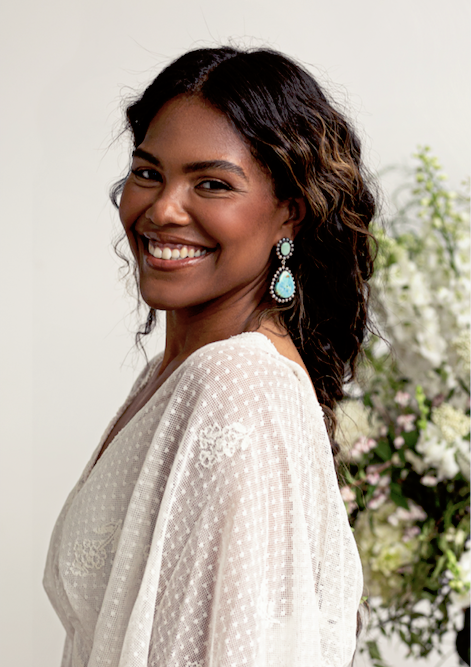 Turquoise and Fresh Water Pearl Drop Earrings