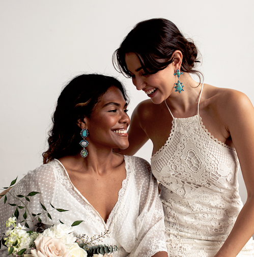 The Love Is earrings