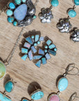 Turquoise Dreaming Climber and Drop Earrings