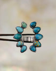 Open Arms Turquoise Ring
