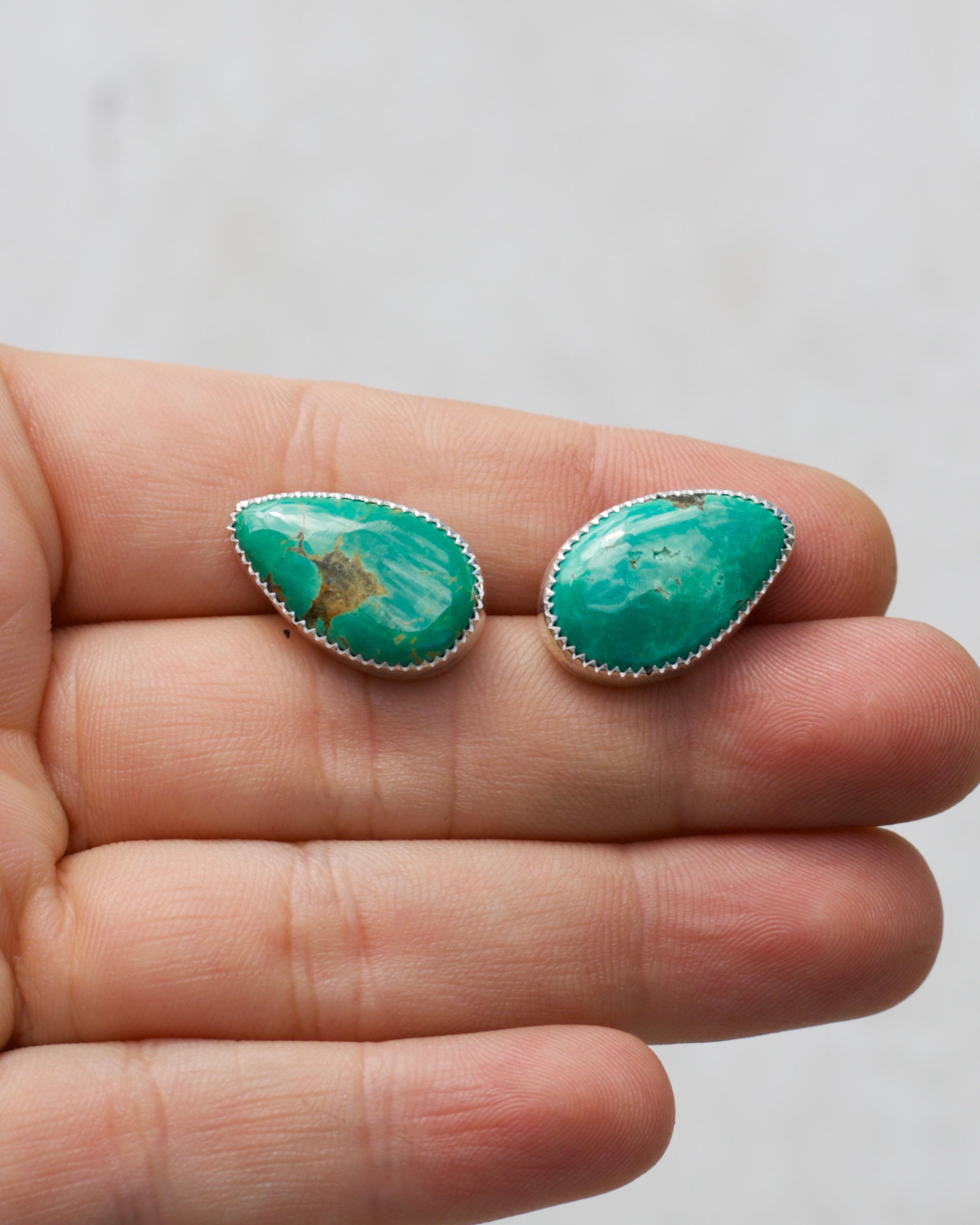 Flow Earrings Turquoise