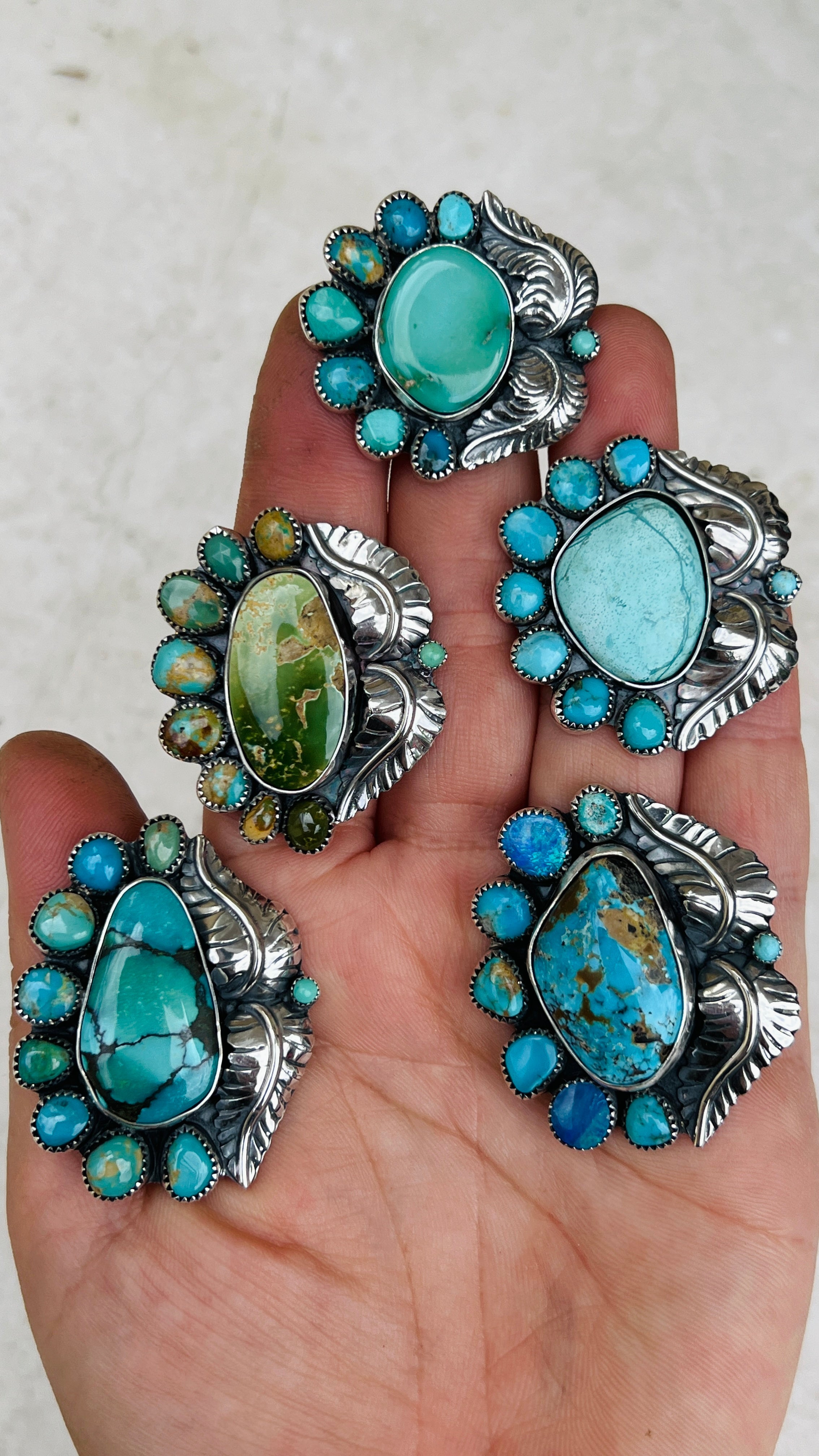 Turquoise Mermaid Ring Pilot Mountain