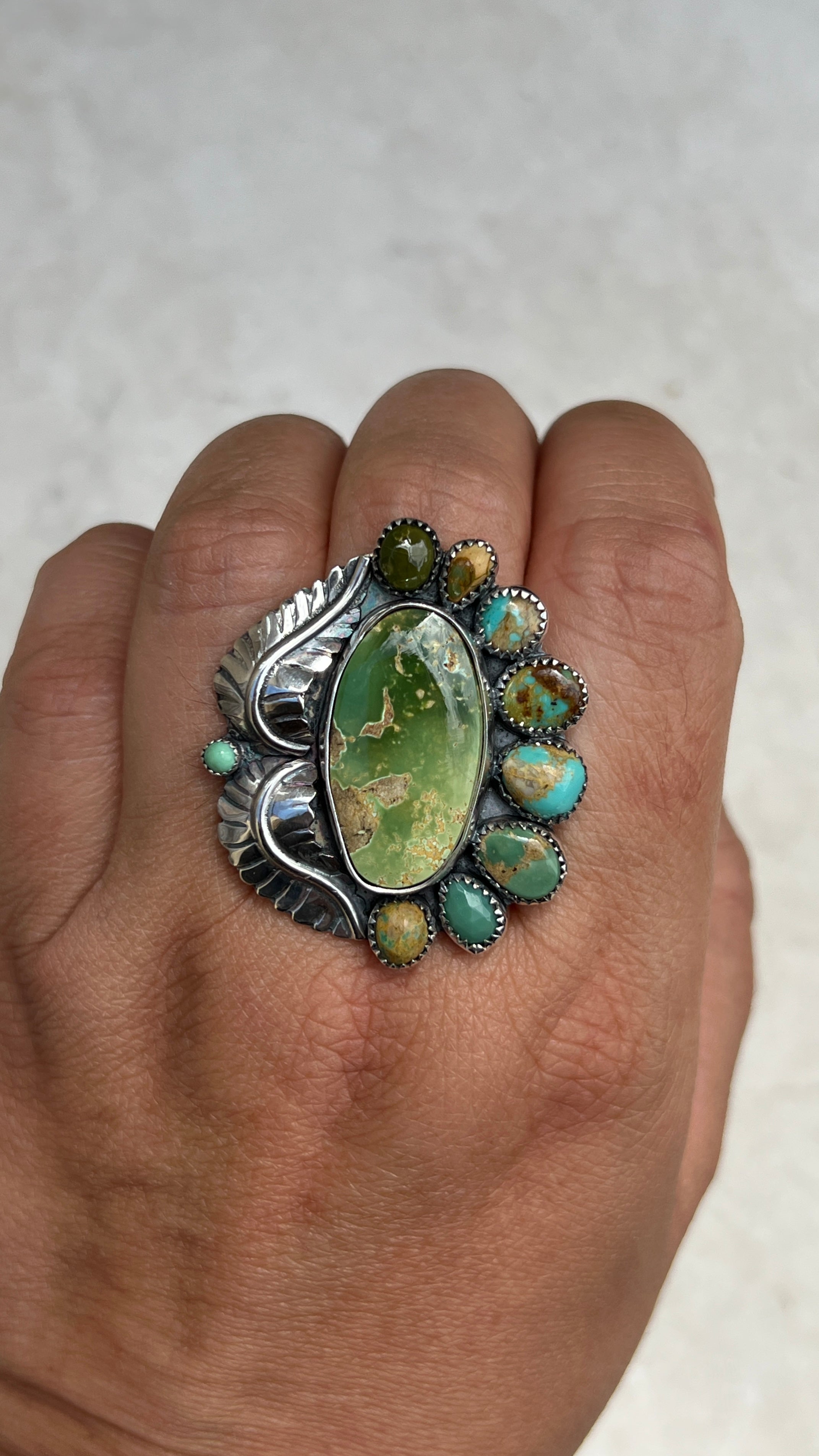 Turquoise Mermaid Ring Pilot Mountain