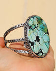 Giant turquoise Cuff