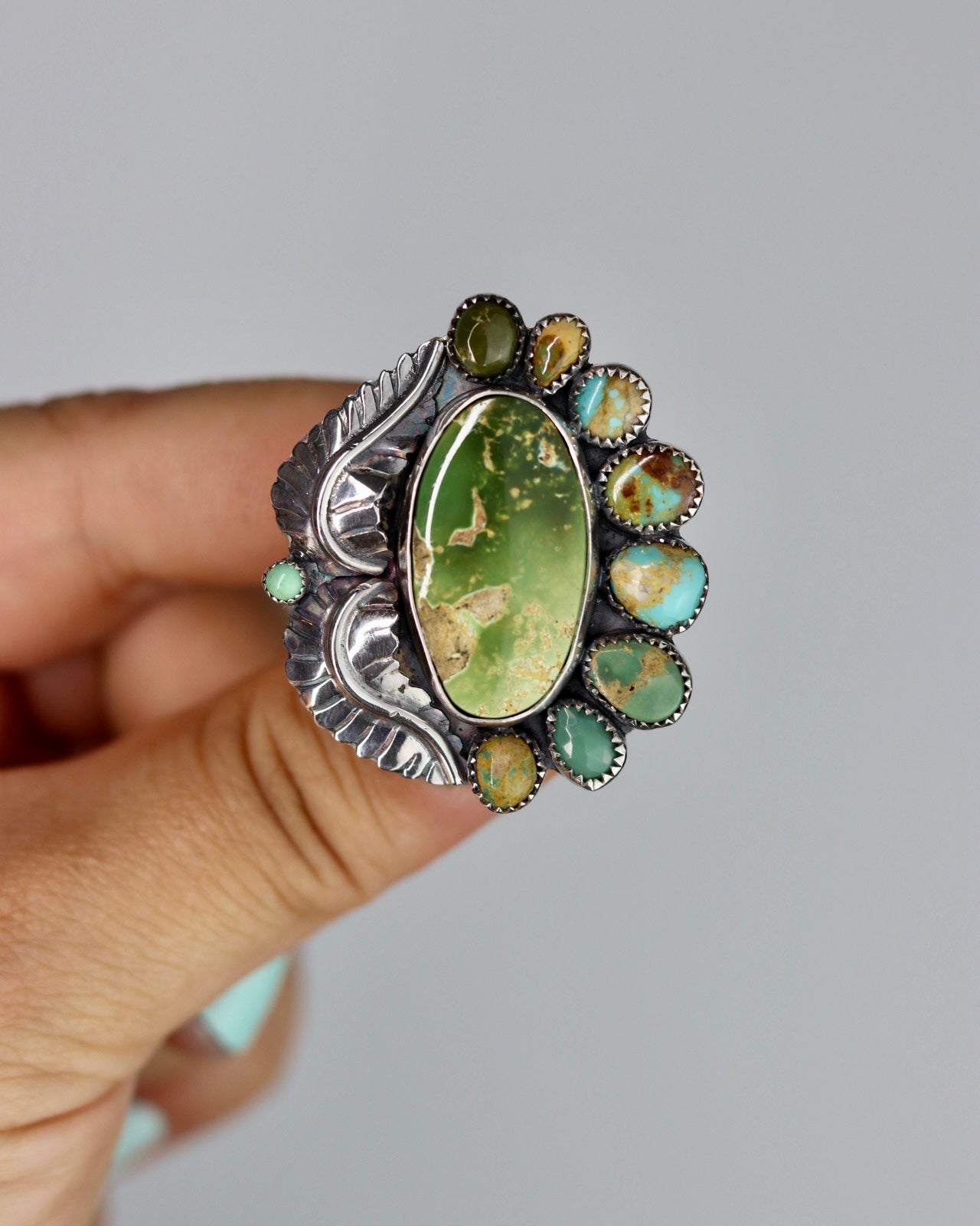 Turquoise Mermaid Ring Pilot Mountain