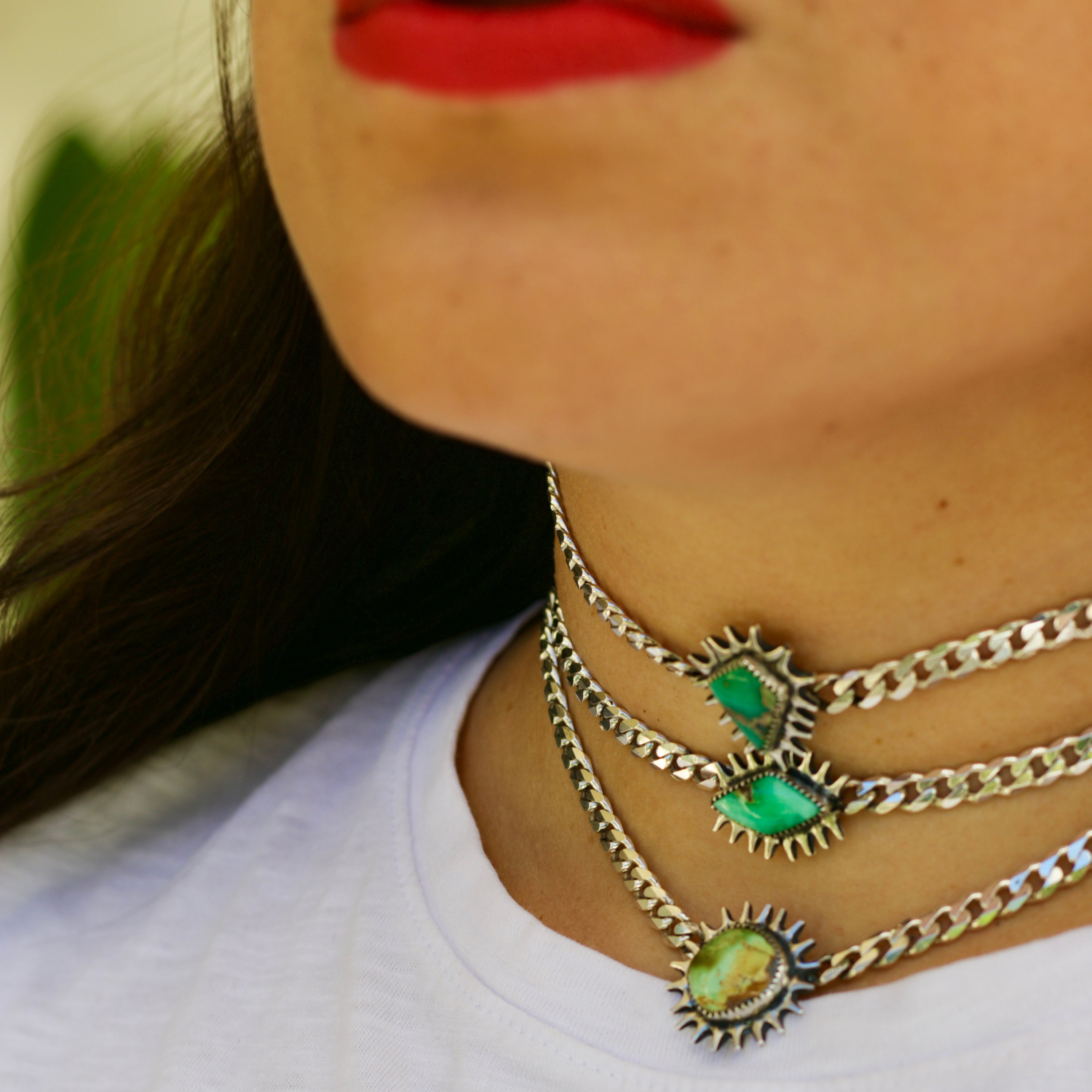 Strong Damele Turquoise Chocker / Necklace