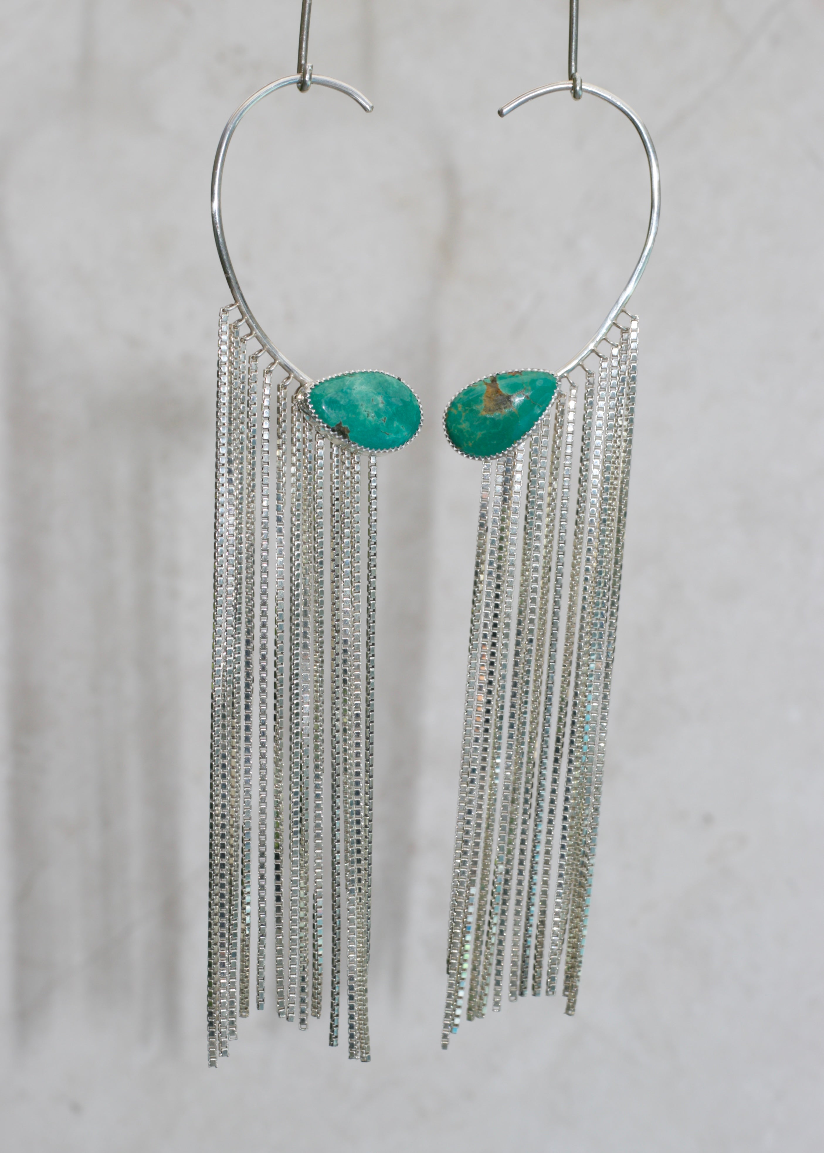 Flow Earrings Turquoise