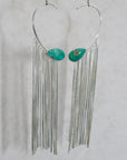 Flow Earrings Turquoise