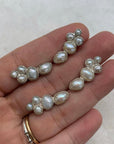Sweetheart Fresh Water Pearl Ear climbers