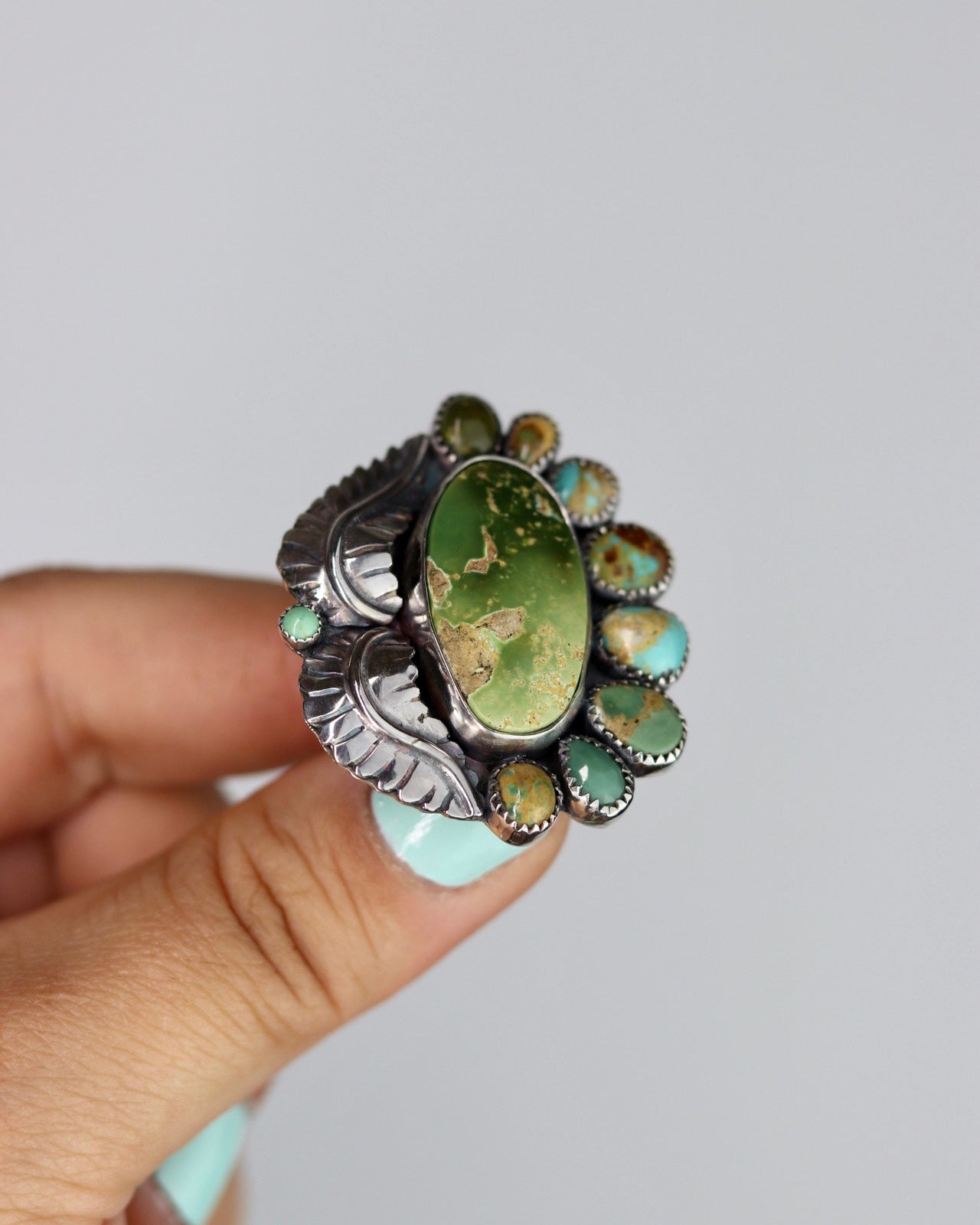 Turquoise Mermaid Ring Pilot Mountain