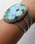 Giant turquoise Cuff