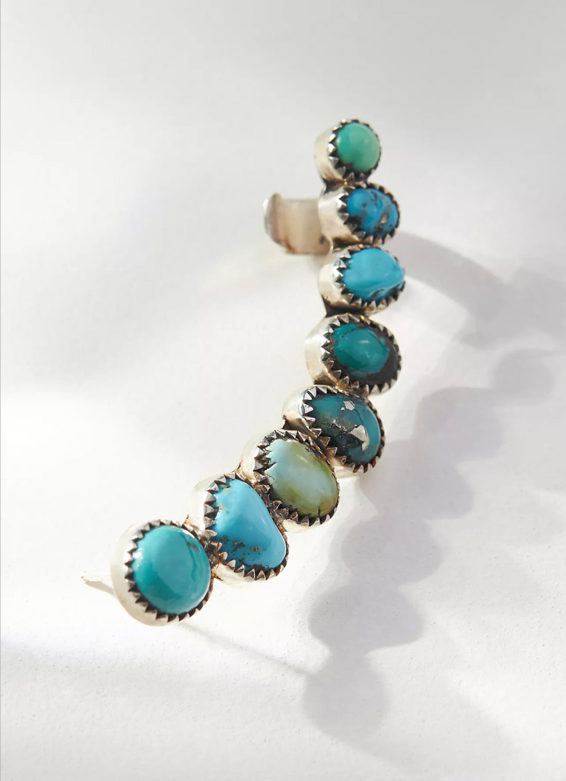 Skinny Turquoise Ear Cuff