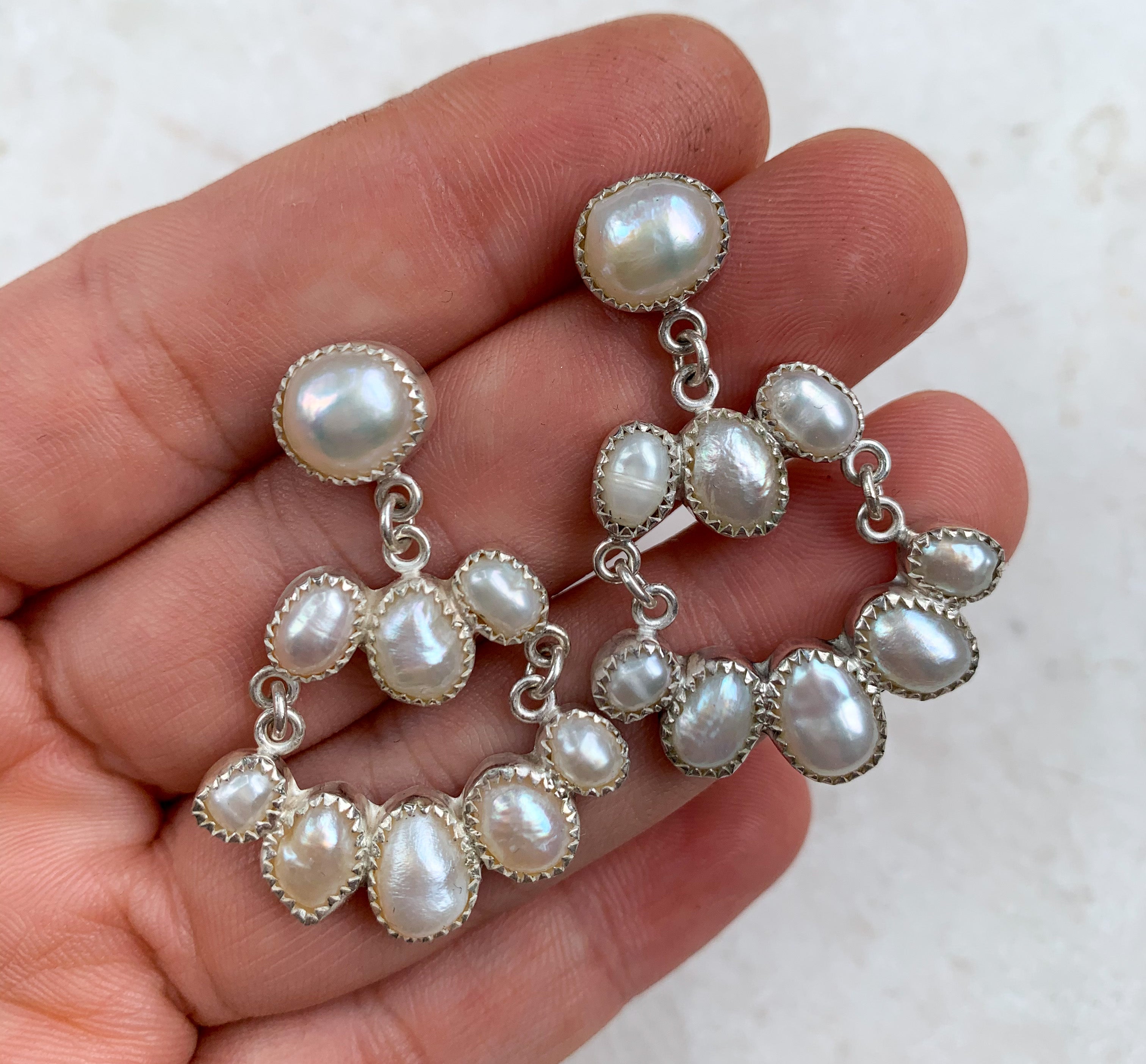 Fresh Water Pearl Princess Earrings