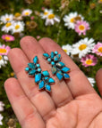 All Turquoise Dreaming Climber and Drop Earrings