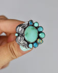 Turquoise Mermaid Ring. Damele
