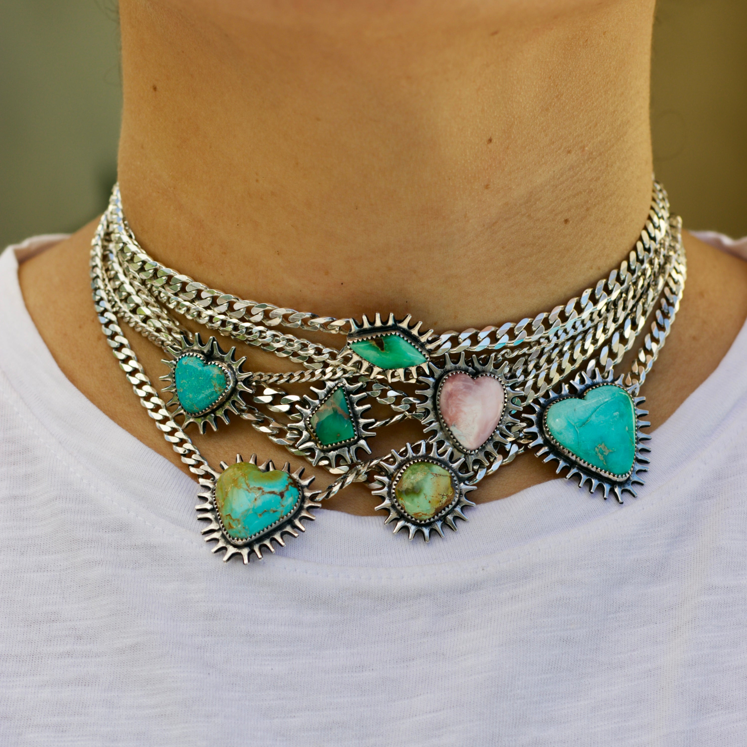 Strong Damele Turquoise Chocker / Necklace
