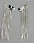 Flow Earrings White Buffalo