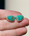 Flow Earrings Royston blue and green Turquoise