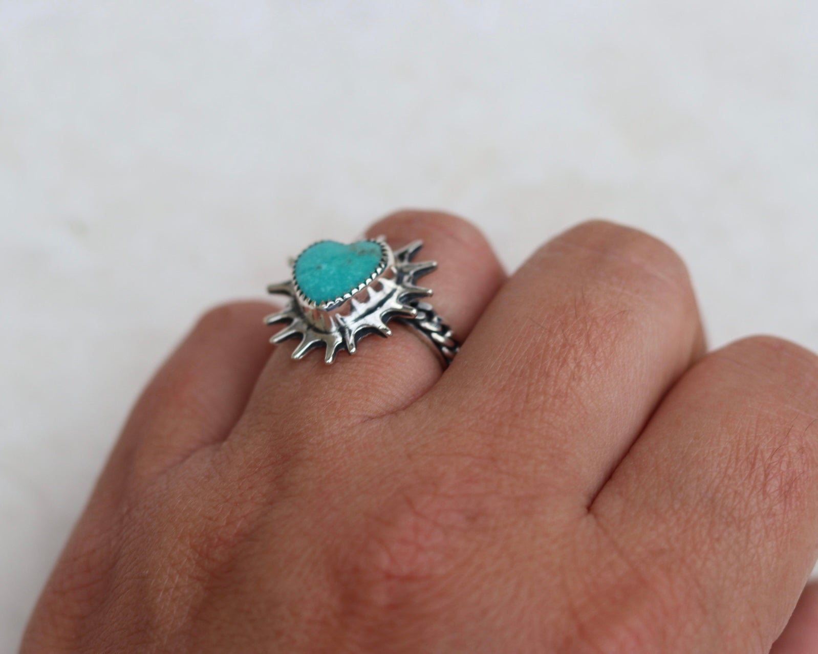 Strong Heart Ring size 7.15