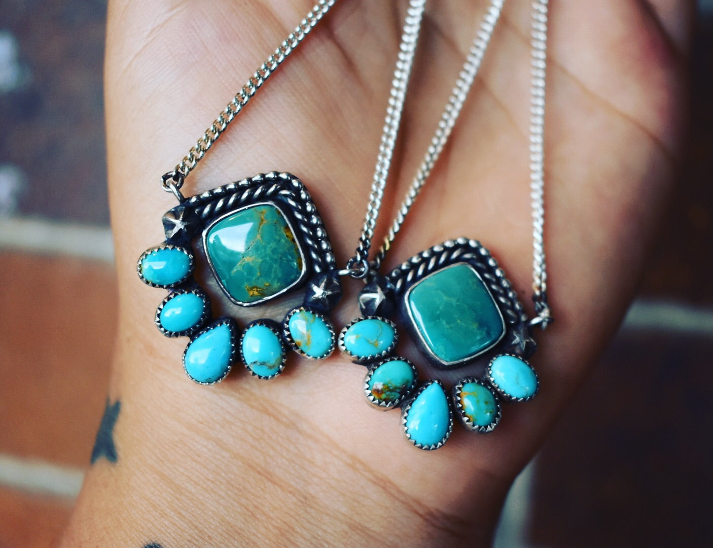Turquoise Drop Earrings