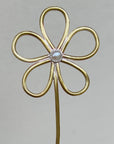 Pearl Flower Hair Pin Jeweller’s Brass