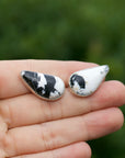 Flow Earrings White Buffalo