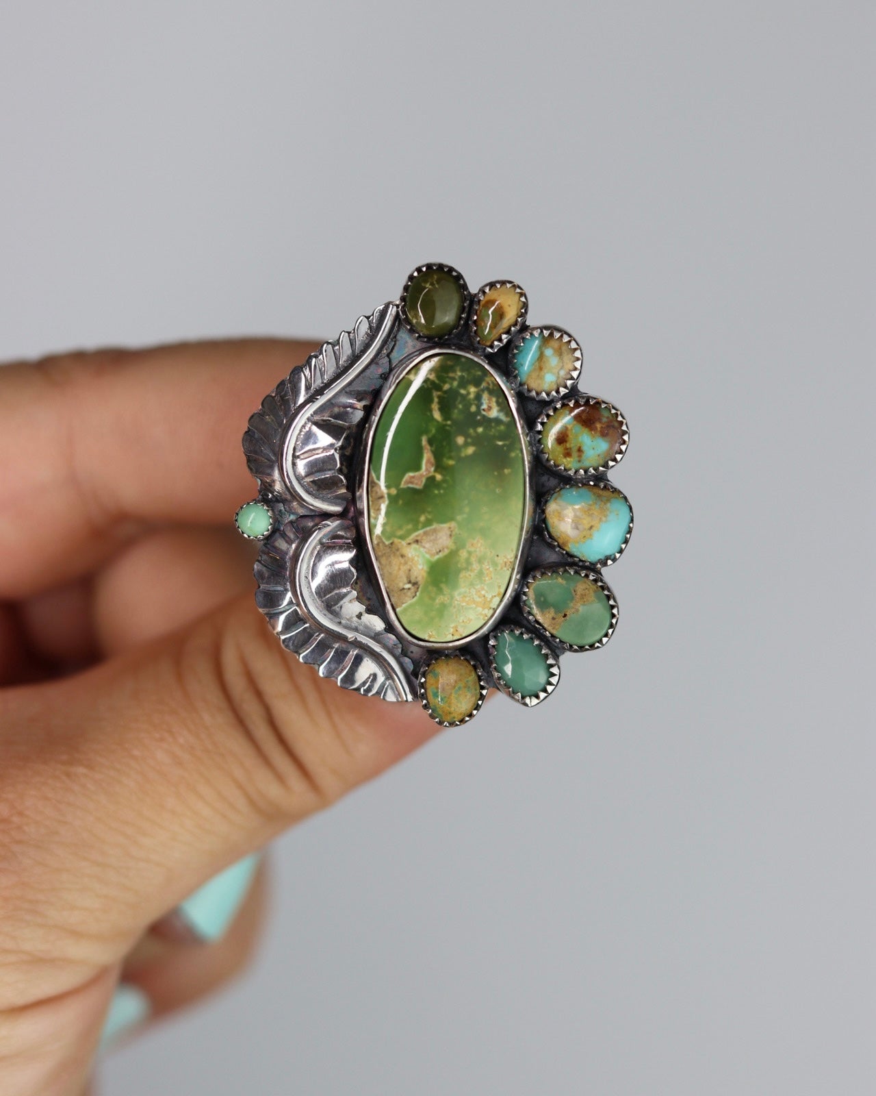 Turquoise Mermaid Ring Pilot Mountain