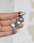 Opal Studs PAIR