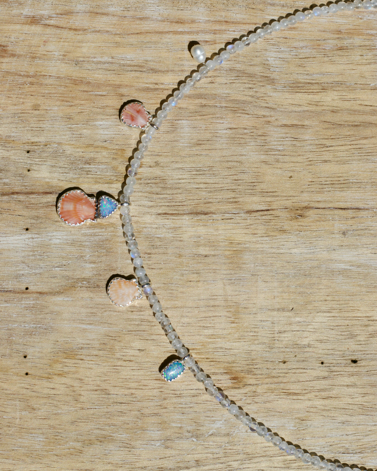 Mermaid Necklace Opal