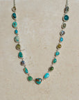 Tenis Necklace in Turquoise