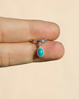 Droplet Ear Cuff - Turquoise