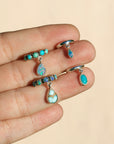 Droplet Ear Cuff - Opal