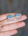 Fringe Earrings in Opal - PRE - ORDER
