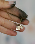 “The Letter I Love” Charm - Gold