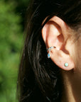Droplet Ear Cuff - Opal