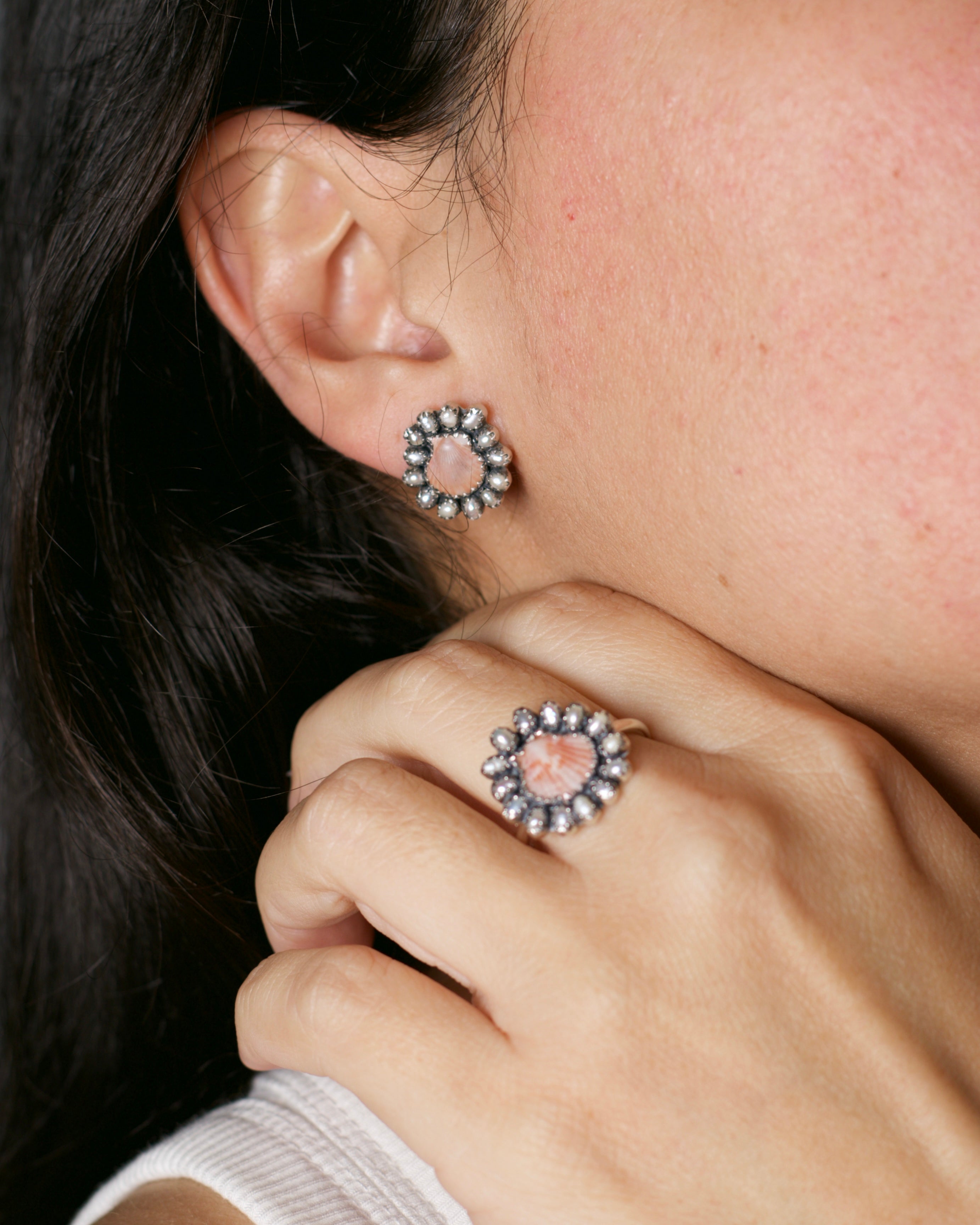 Vintage Mermaid Drop Earrings n.2