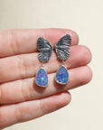 Opal Butterfly Earrings