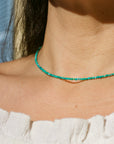 Thin Turquoise Necklace / Chocker