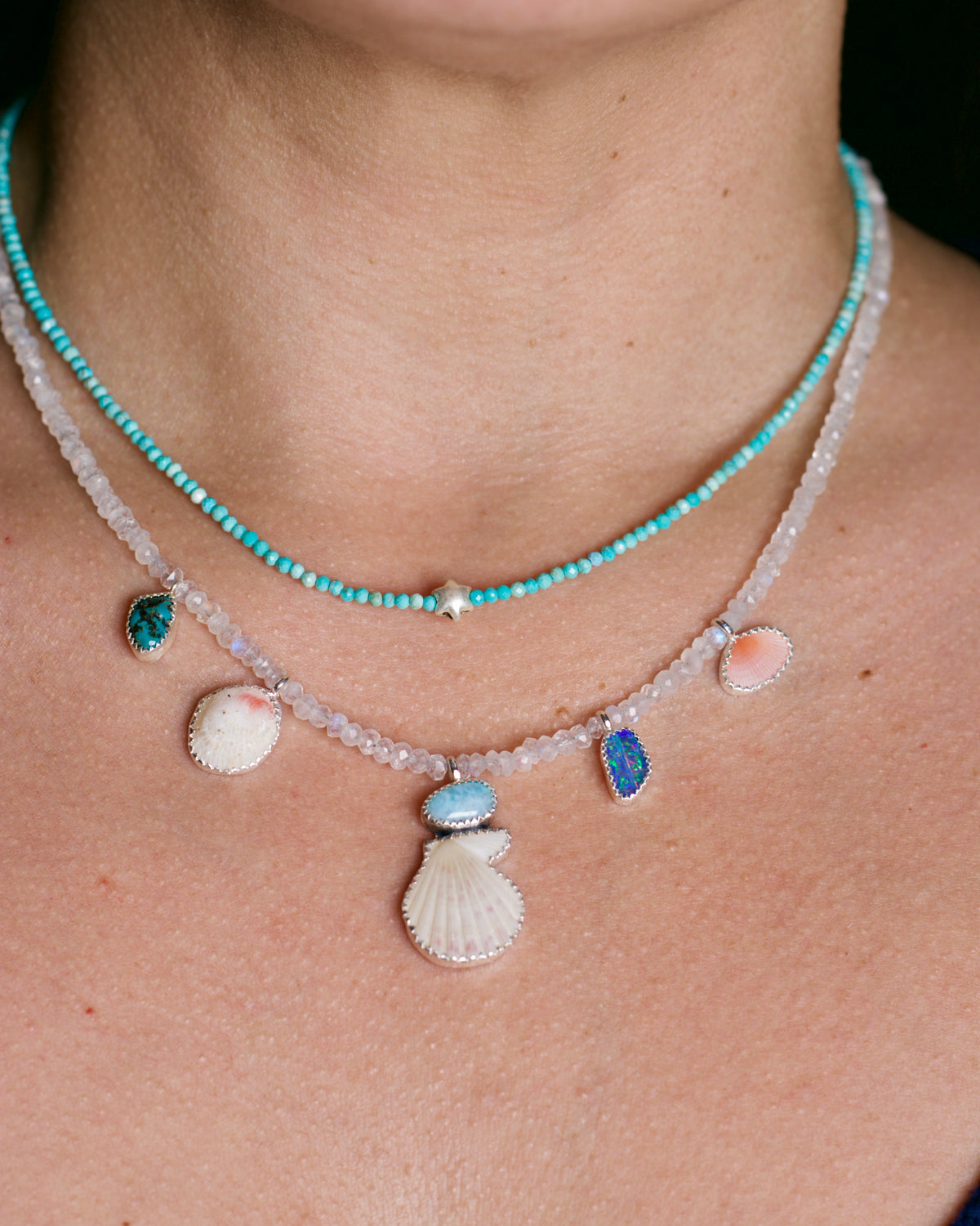 Mermaid Necklace Larimar