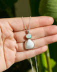 Opal and Shell Necklace 