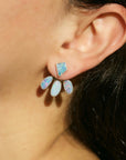 Opal & Turquoise Ear Jacket