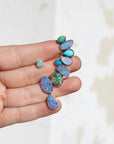 Opal Studs PAIR