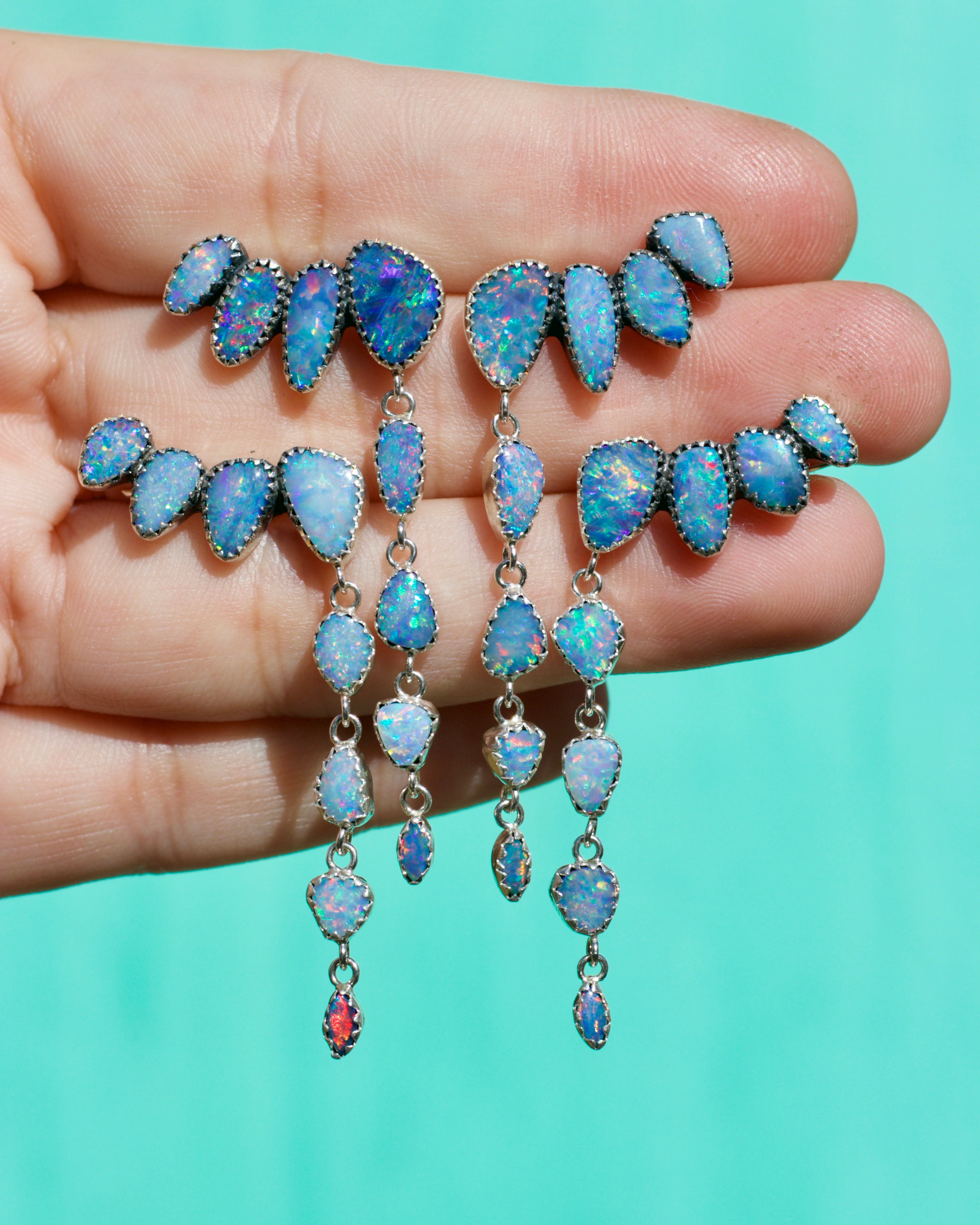 Opal Land Earrings