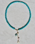 Turquoise Waters Necklace in Gold