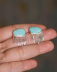 Fringe Earrings in Turquoise - PRE ORDER
