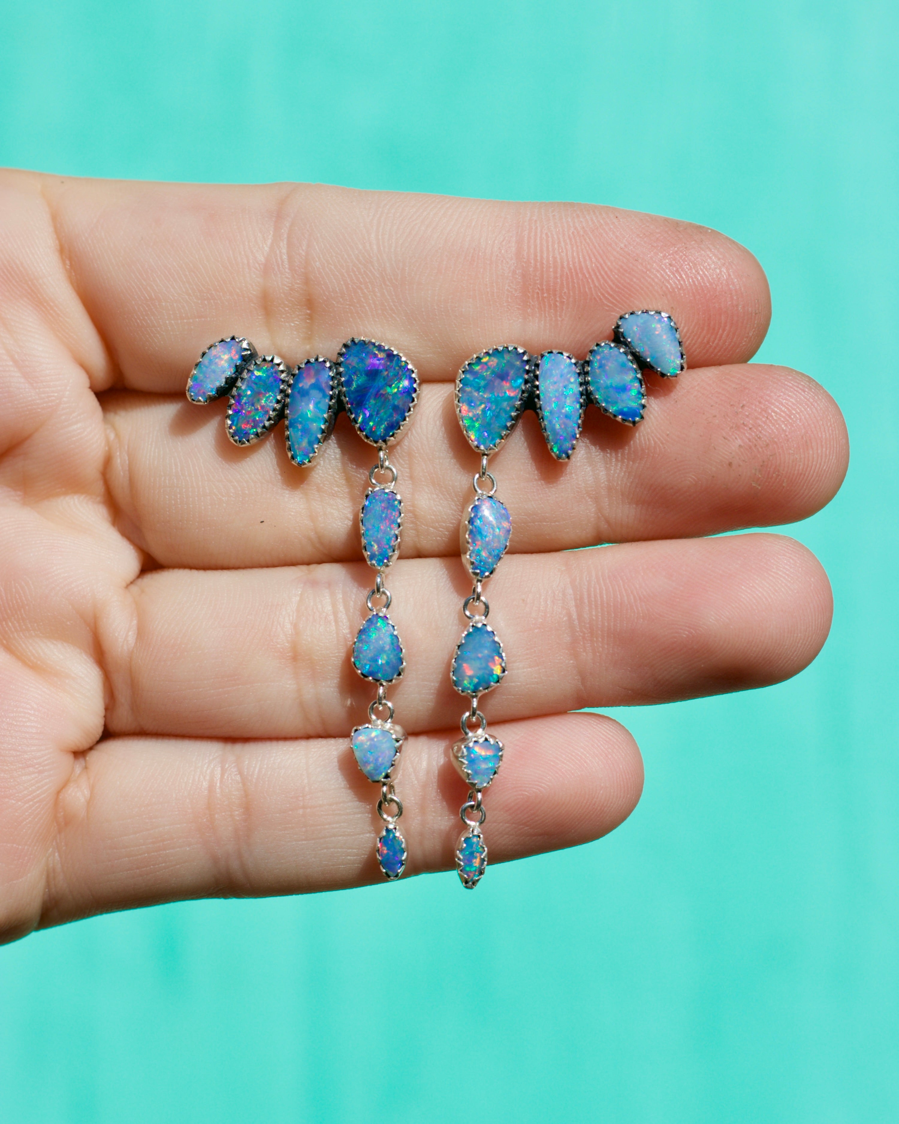 Opal Land Earrings