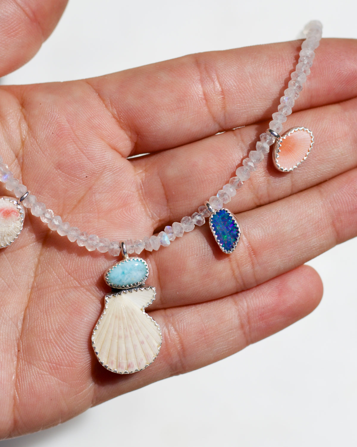 Mermaid Necklace Larimar