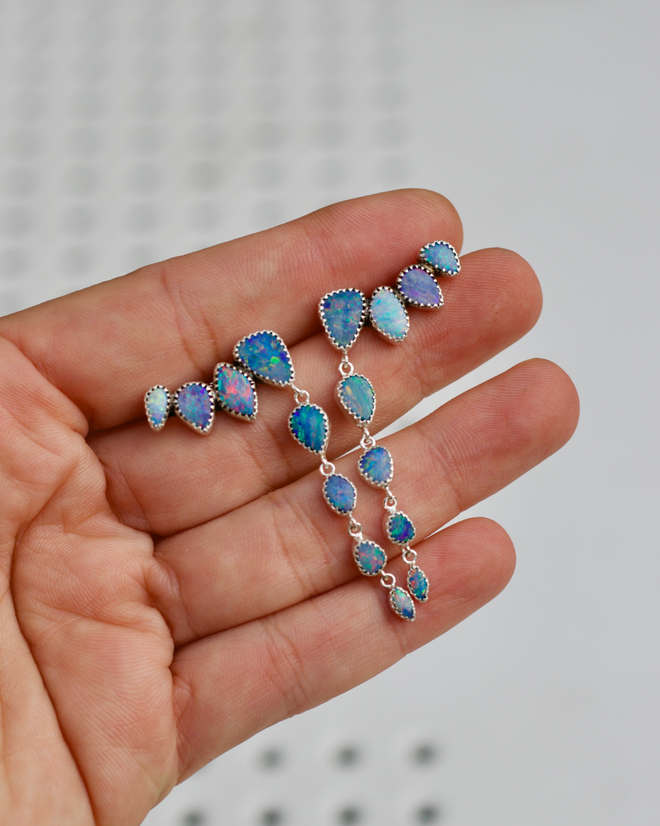 Opal Land Earrings